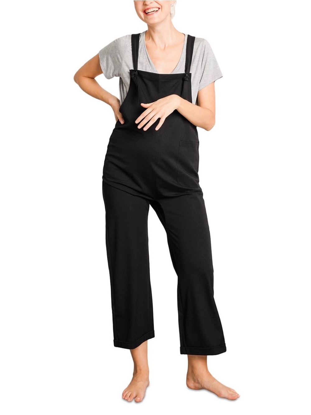Nom Maternity Imogen Knit Overalls